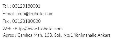 Akman Tzob Otel telefon numaralar, faks, e-mail, posta adresi ve iletiim bilgileri